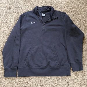 Men’s Nike Anthracite Premier Fleece 1/4 zip Pullover size small